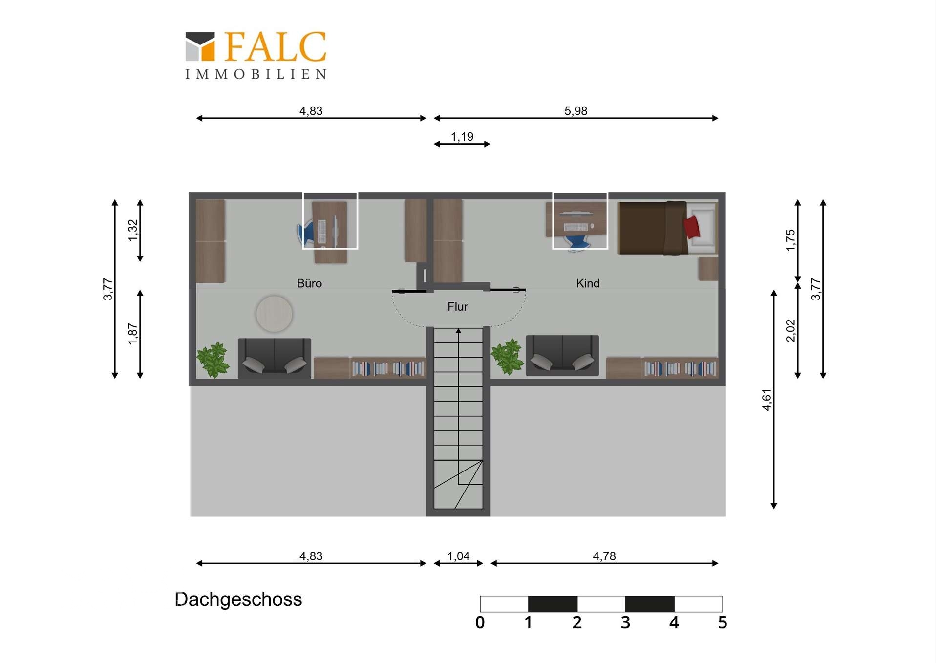 Grundriss Dachgeschoss